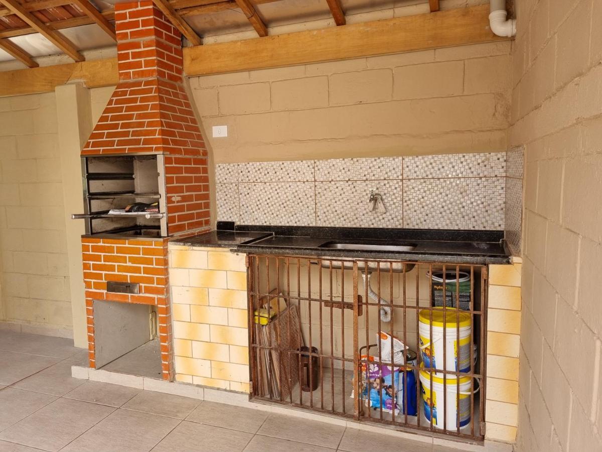 Confortavel Casa Com Piscina E Churrasqueira A 100M Da Praia Caraguatatuba Buitenkant foto